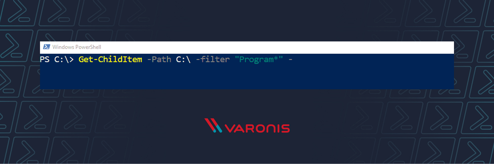  برنامه نویسی PowerShell برای مبتدیان get-childitem GIF 