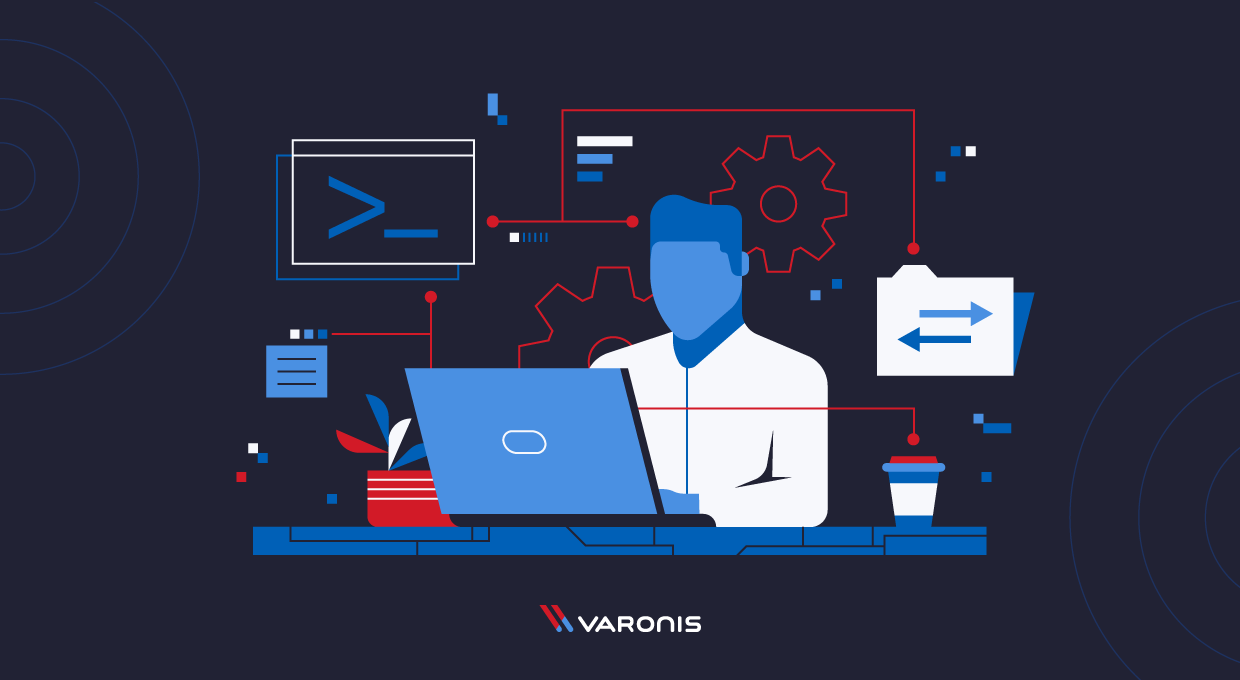  Round-up Tutorial PowerShell: تصویر مرد روی یک لپ تاپ 