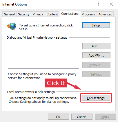  Windows LAN Settings "class =" wp-image-1670 "srcset = "https://film2018downloadb.ir/wp-content/uploads/2020/12/_908_از-پروکسی-چرخان-در-ویندوز-و-macos-استفاده-کن.png 407w، https://free-proxy-list.net/blog/wp-content/uploads/lan- settings-291x300.png 291w، https://free-proxy-list.net/blog/wp-content/uploads/lan-settings-24x24.png 24w "اندازه =" (حداکثر عرض: 407px) 85vw ، 407px [19659007] تنظیمات LAN Windows </figcaption></figure>
<p> توجه: ما از <code> 1.2.3.4 </code> به عنوان IP Demo استفاده می کنیم. شما باید از نسخه واقعی موجود در قسمت سرویس گیرنده استفاده کنید. </p>
<figure class=