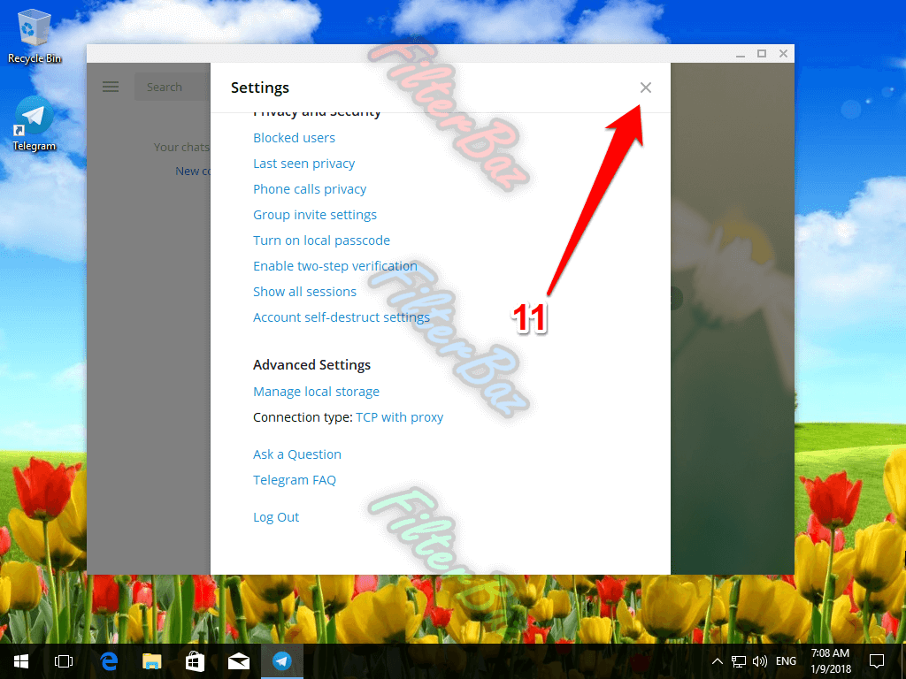 دانلود وی پی ان تلگرام