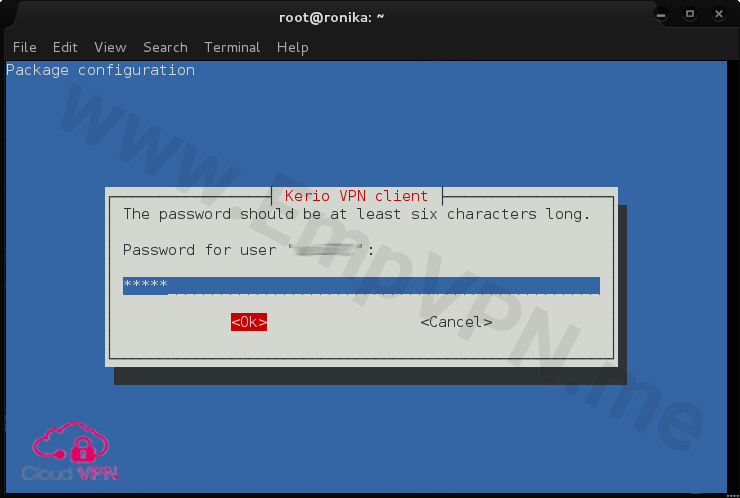آموزش کامل نصب و تنظیم VPN Kerio برای لینوکس