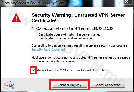 آموزش تنظیم فیلتر شکن سیسکو در ویندوز به صورت مستقیم
