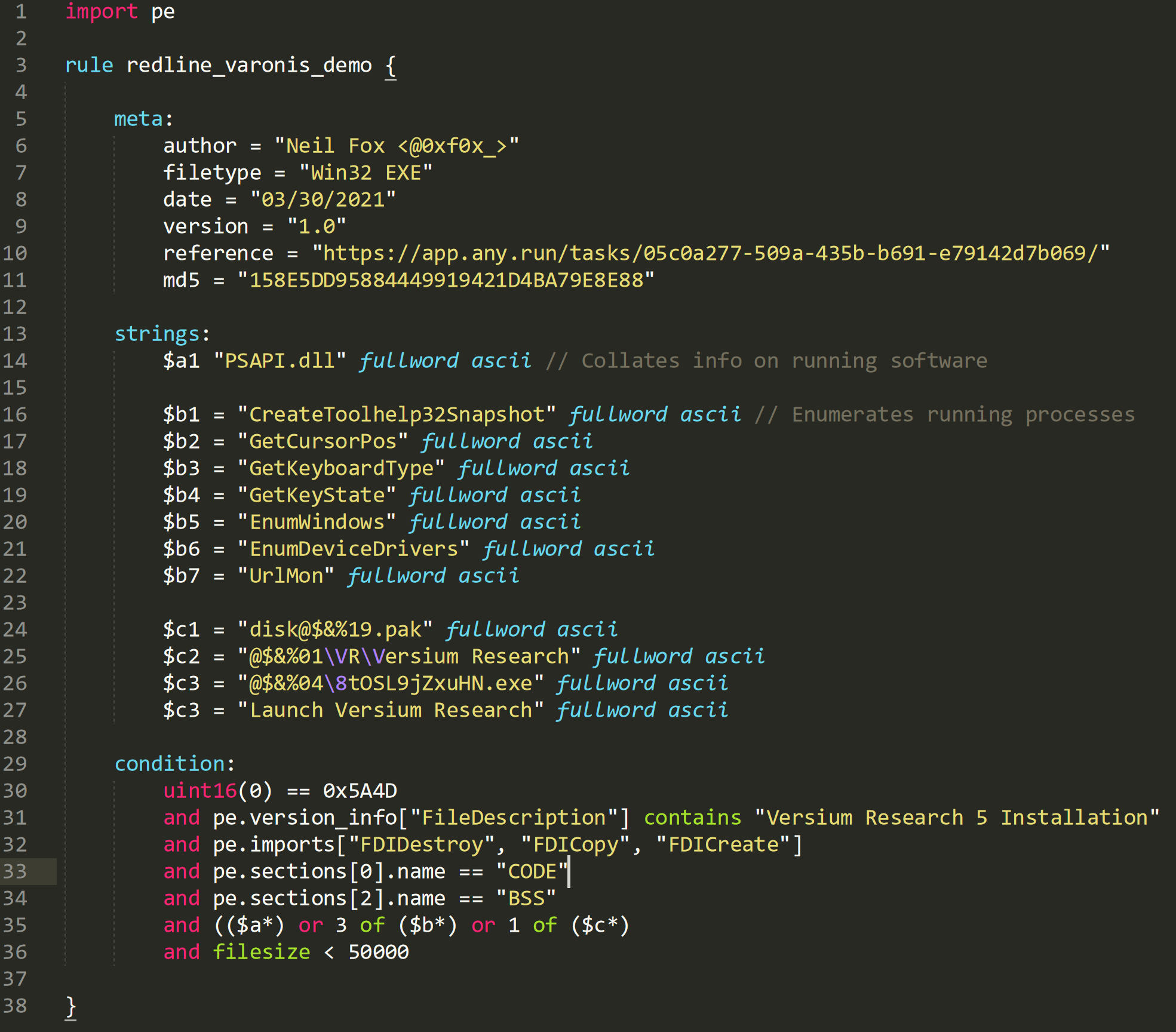  نسخه آزمایشی redline 
